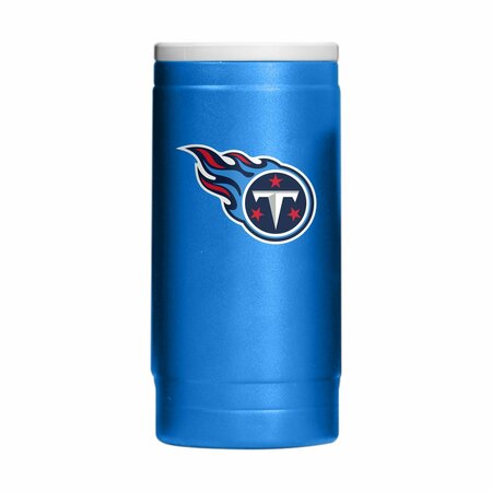 LOGO BRANDS Tennessee Titans Flipside Powder Coat Slim Can Coolie 631-S12PC-34